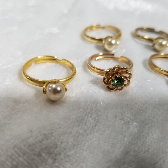 Six adjustable Sarah Cov rings 1.1441 - Picture 8 of 16